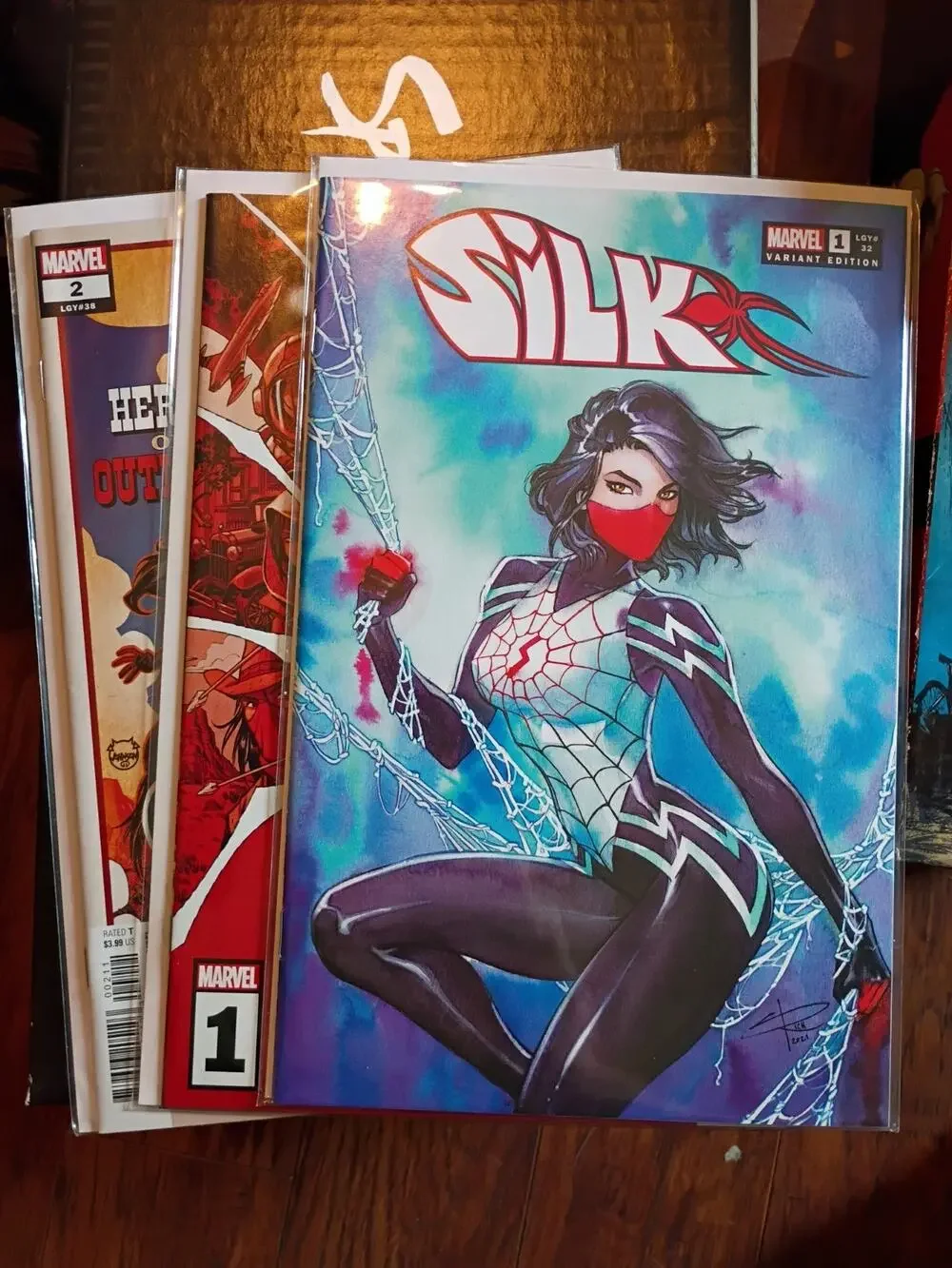 Silk Lot Of 3 #1, #1 variant, #2 Marvel Comics 2023 High Grade Comics NM